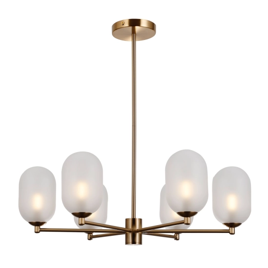 Lampa wisząca Perano PND-4215-6A-HBR-SAT ITALUX