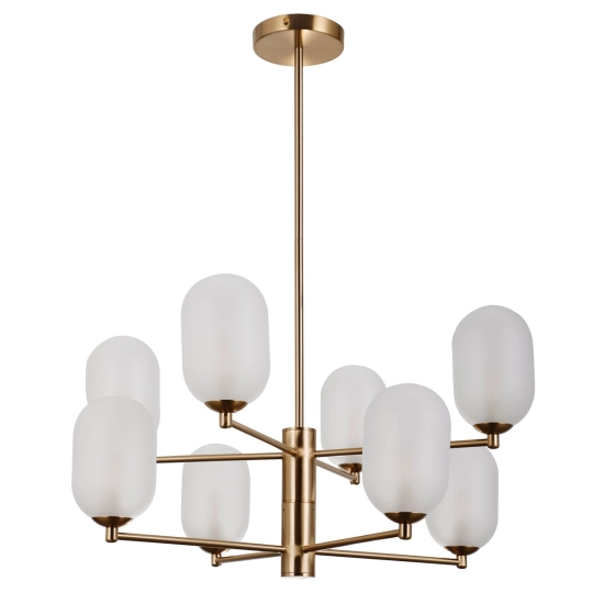 Lampa wisząca Perano PND-4215-8A-HBR-SAT ITALUX