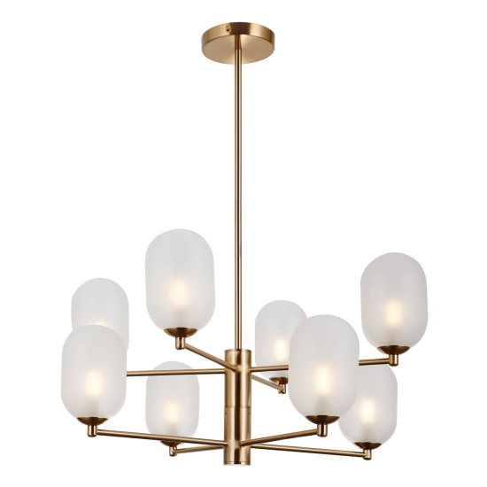 Lampa wisząca Perano PND-4215-8A-HBR-SAT ITALUX