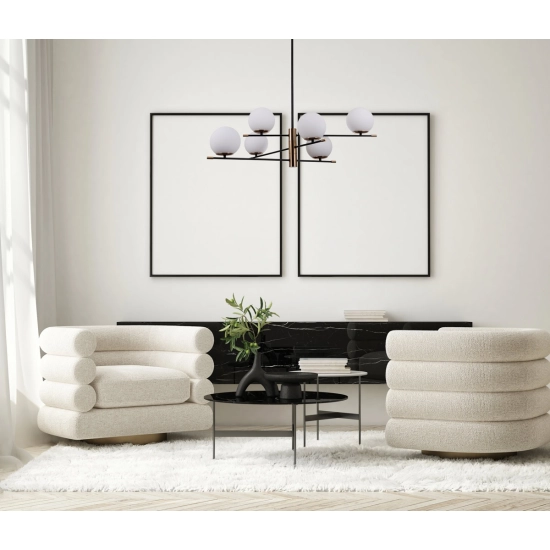 Lampa wisząca STELIA PND-43660-6 Italux - zdjęcie 2