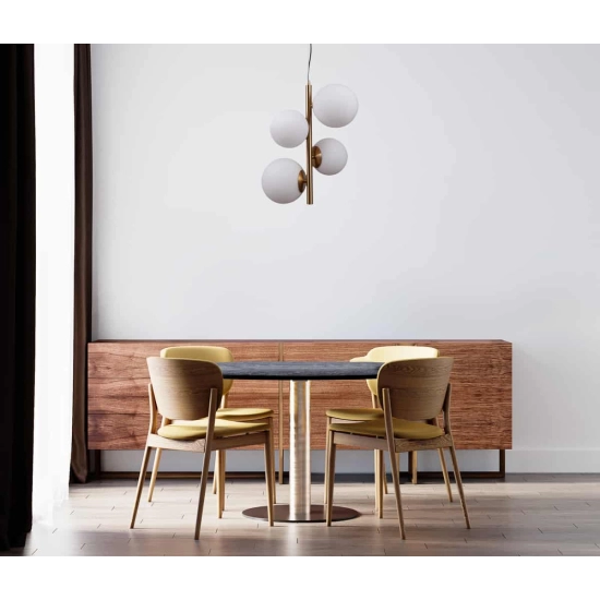 Lampa wisząca Riga PND-44213-4-HBR Italux - zdjęcie produktu
