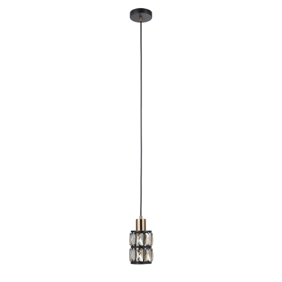 Lampa wisząca Menfi PND-44236-1-BK-GD Italux