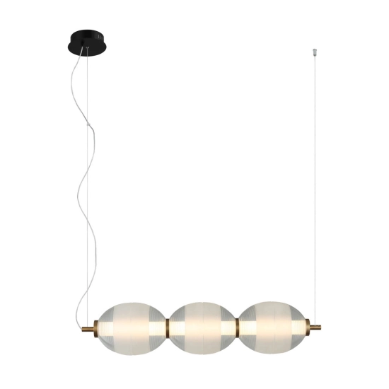 Lampa wisząca Rinot PND-45372-3-WH-CL Italux