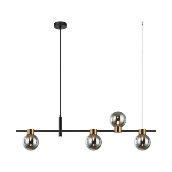 Bletter Lampa wisząca PND-5225-4-BK-SG ITALUX - zdjęcie produktu