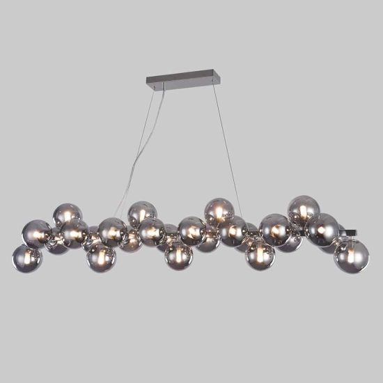 Lampa wisząca CABELLA PND-5252-A-25-CH+SMK Italux - zdjęcie 2