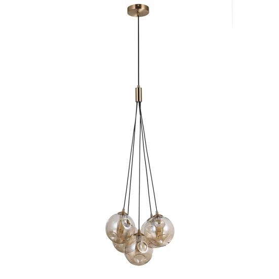 Lampa wisząca Perlos PND-54456-5-HB-AMB ITALUX