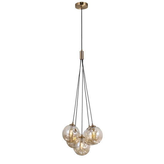 Lampa wisząca Perlos PND-54456-5-HB-AMB ITALUX