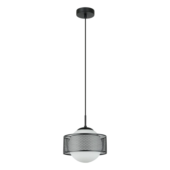 Lampa wisząca Lomica PND-55456-1L-BK ITALUX - zdjęcie produktu