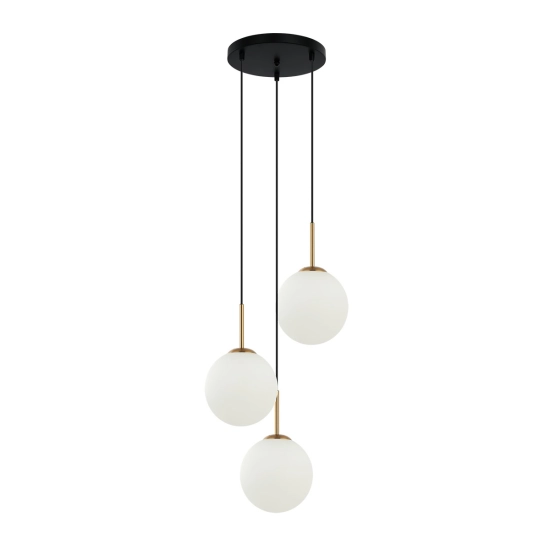 Lampa wisząca Deore PND-5578-3S-BRO-BK Italux