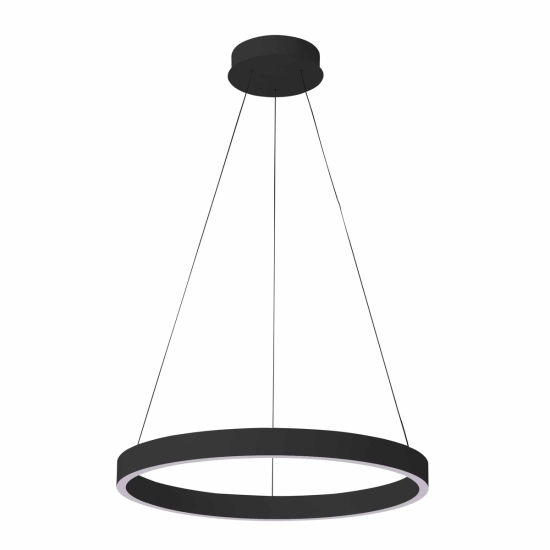 Lampa wisząca Brasco Down PND-56215-080RPC-BK-3KS4K-TRDIMM Italux