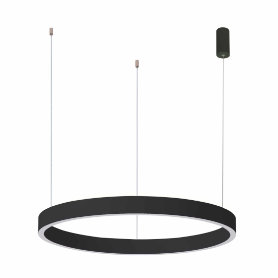 Lampa wisząca Brasco Down PND-56215-080RPP-BK-3KS4K-TRDIMM Italux