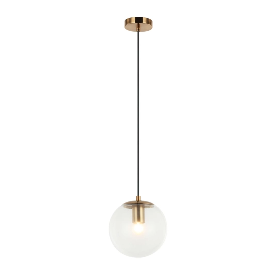 Lampa wisząca Sarpo PND-58867-1S-BK-BRO Italux