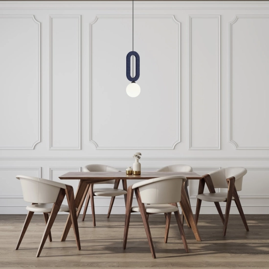 Lampa wisząca Masso PND-59839-1-BLU Italux - zdjęcie 3