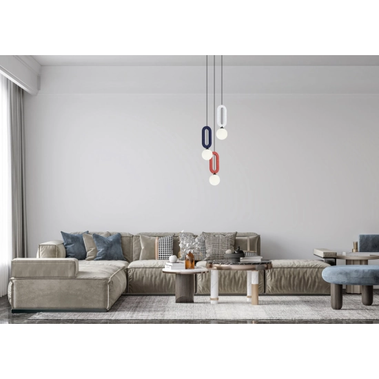 Lampa wisząca Masso PND-59839-3-MLTI Italux - zdjęcie 3