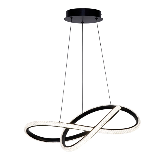 Lampa wisząca Almera PND-64728-BK Italux
