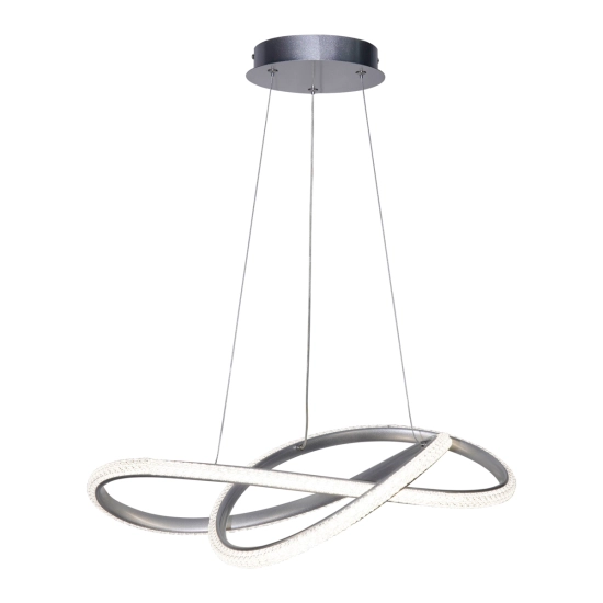 Lampa wisząca Almera PND-64728-SILV Italux