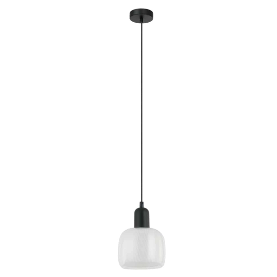 kinkiecik.pl Lampa wisząca Lamezia PND-67594-1-BK+CL Italux