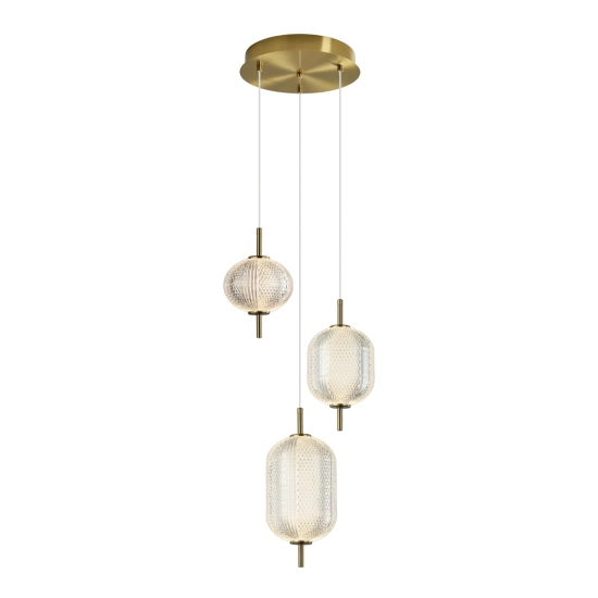 Lampa wisząca Corado PND-81438-3-GD ITALUX