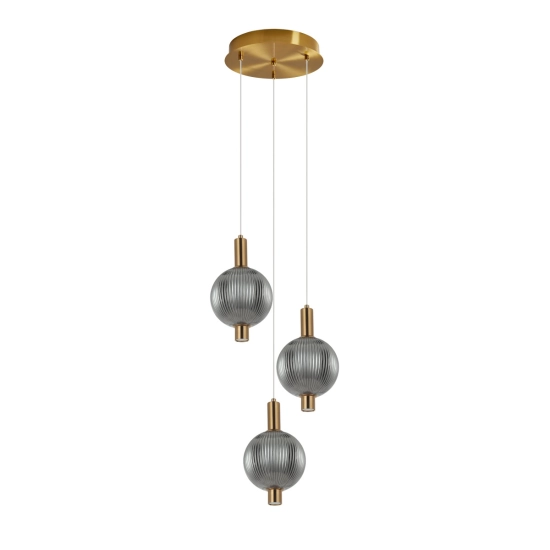 Lampa wisząca Lenti PND-83631-3-BRO-SG ITALUX