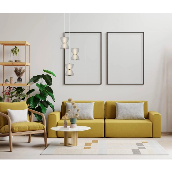 Lampa wisząca Tica PND-83949-3-BK Italux