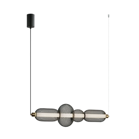 Lampa wisząca Marco PND-84283-4-BK Italux