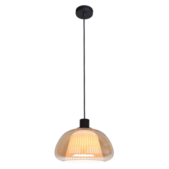 Lampa wisząca Apiro PND-84638-BK-AMB ITALUX