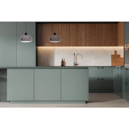 Lampa wisząca Apiro PND-84638-BK-SG Italux - zdjęcie 3