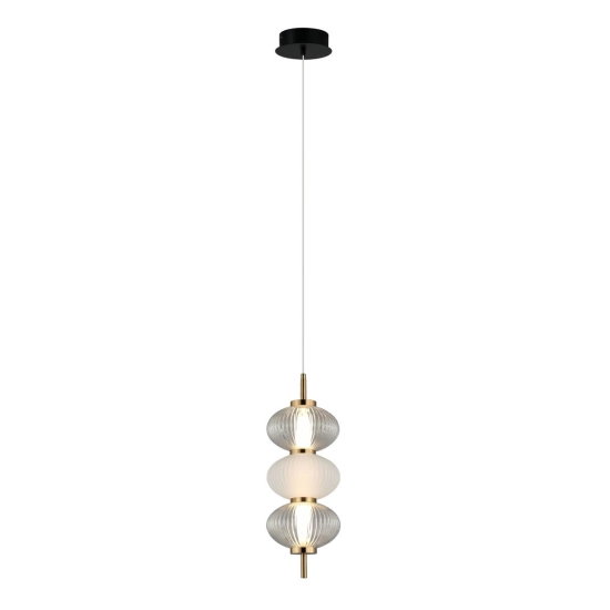 Lampa wisząca Testa PND-84938-3-BK Italux