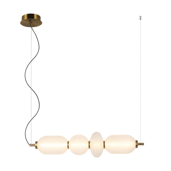 Lampa wisząca Nico PND-8545-4H-AB-WH ITALUX