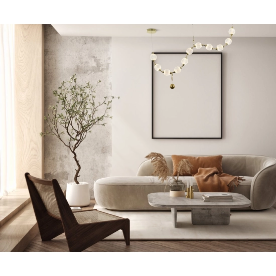 Lampa wisząca Morano PND-93829-44W-3K-GD Italux