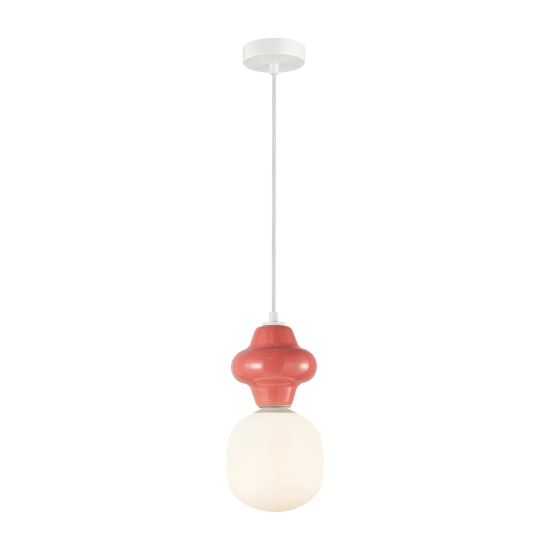 Lampa wisząca Latera PND-94331-1S-RED ITALUX