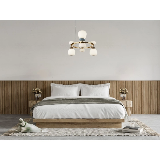 Lampa wisząca Evans PND-94981-4B-GD Italux - zdjęcie 2