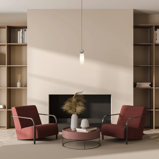 Lampa wisząca Santos PND-95331-1-BK Italux - zdjęcie 5