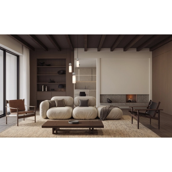 Lampa wisząca Santos PND-95331-3-BK Italux - zdjęcie 4