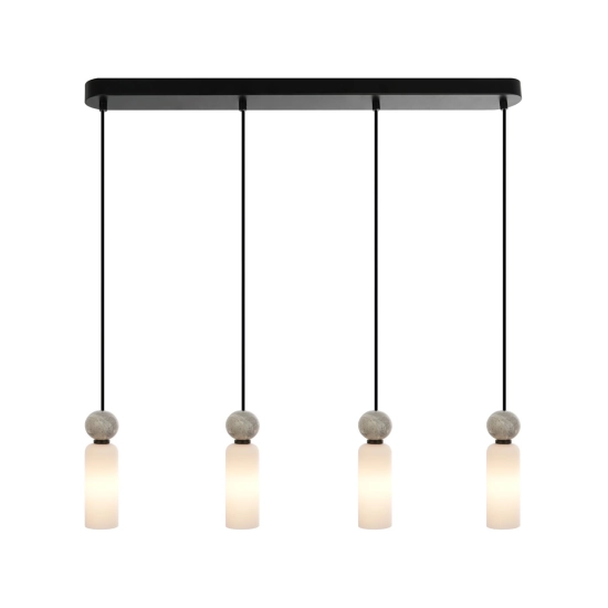 Lampa wisząca Santos PND-95331-4-BK ITALUX