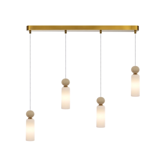 Lampa wisząca Santos PND-95331-4-BRSS ITALUX