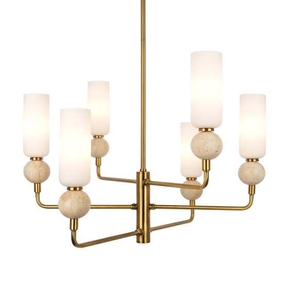Lampa wisząca Santos PND-95331-6-BRSS ITALUX
