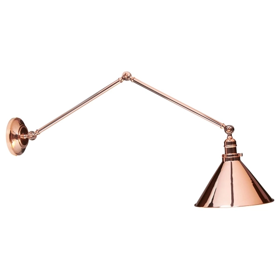 Lampa sufitowa/ścienna Provence – 1 źródło światła – Polerowana miedź PV-GWP-CPR Elstead Lighting