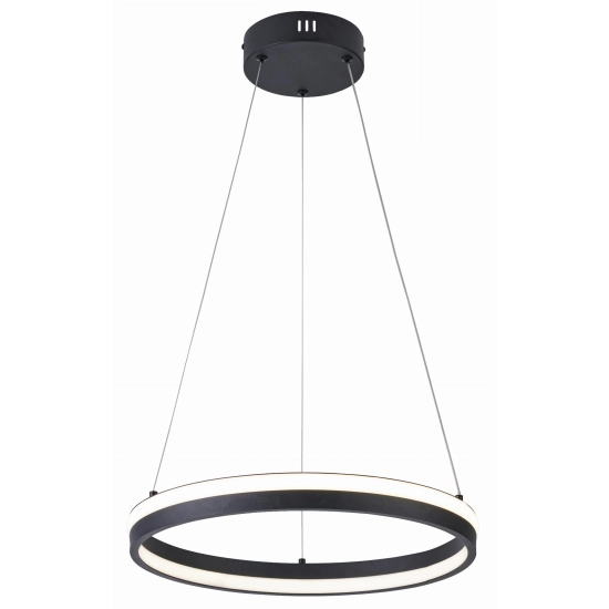 Proxima - lampa wisząca LED czarny mat 343701-30 REALITY