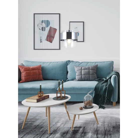 Lampa wisząca Quan 1xE27 40W 343901-06 REALITY