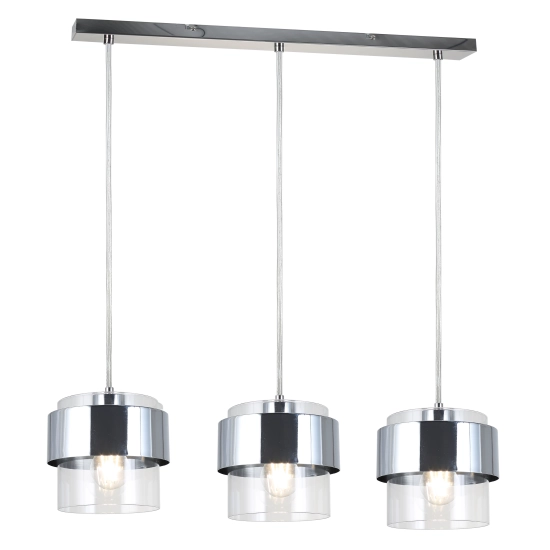 Lampa wisząca Quan 3xE27 40W 343903-06 REALITY