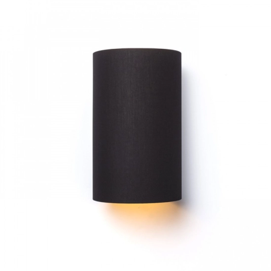 RON W 15/25 ścienna Polycotton czarna/folia złota 230V LED E27 15W R11464 Rendl light studio