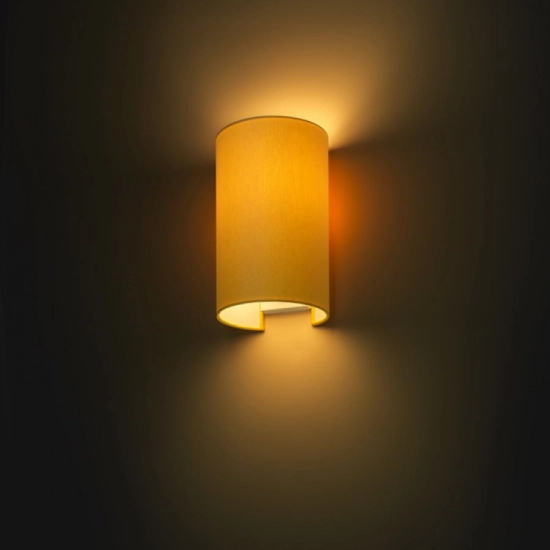 RON W 15/25 ścienna Chintz morelowa/białe PCV 230V LED E27 15W R11509 Rendl light studio