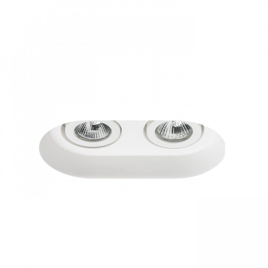 DINGO GU10 II kierunkowa gipsowa 230V GU10 2x35W R12037 Rendl light studio