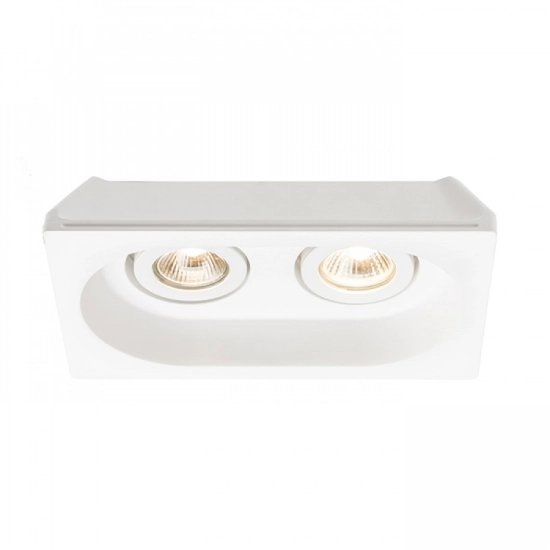 DINGO GU10 II kierunkowa gipsowa 230V GU10 2x35W R12037 Rendl light studio