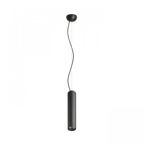RIGA 28 wisząca czarna 230V LED 6W 38° 3000K R12459 Rendl light studio