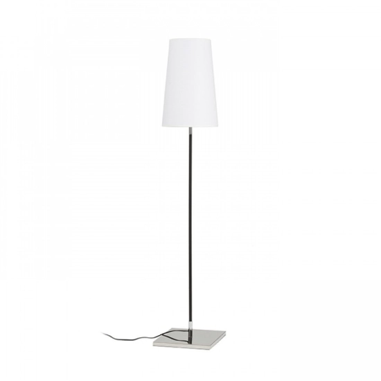 LULU podłogowa biała/czarna chrom 230V LED E27 8W R12466 Rendl light studio