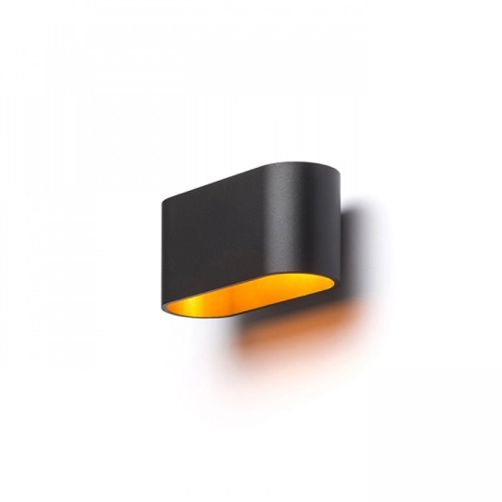 MARIO czarna matowa /złota 230V LED G9 5W R12744 Rendl light studio