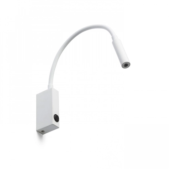 EKE ścienna biała 230V LED 3W 60° 3000K R12944 Rendl light studio