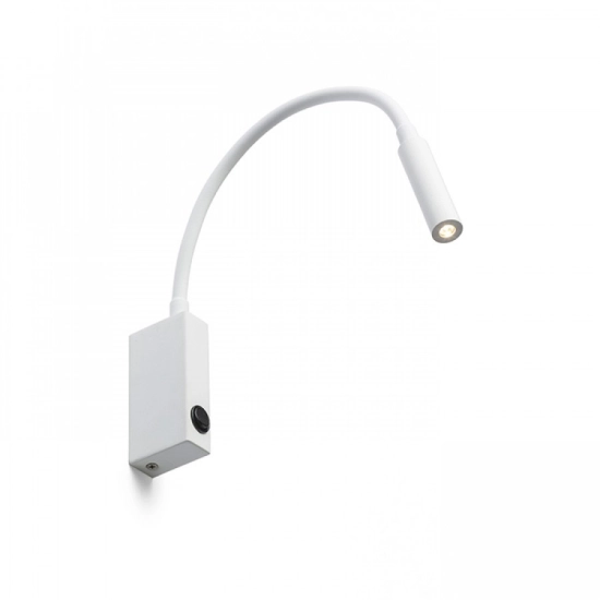 EKE ścienna biała 230V LED 3W 60° 3000K R12944 Rendl light studio